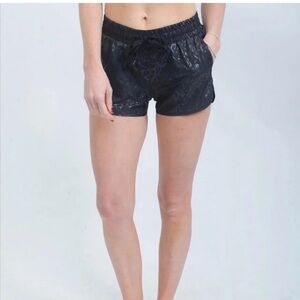 ZYIA Black Athletic Women's Shorts